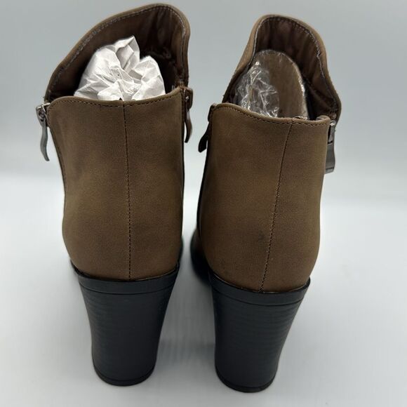 Toffee Bootie heeled 7.5 NWT Justina - Bonnibel - Picture 3 of 6